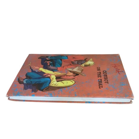 Cowboy On The Trail Donald Russell Benefic Press 1960 Illustrations Max Ranft HC - Picture 5 of 12